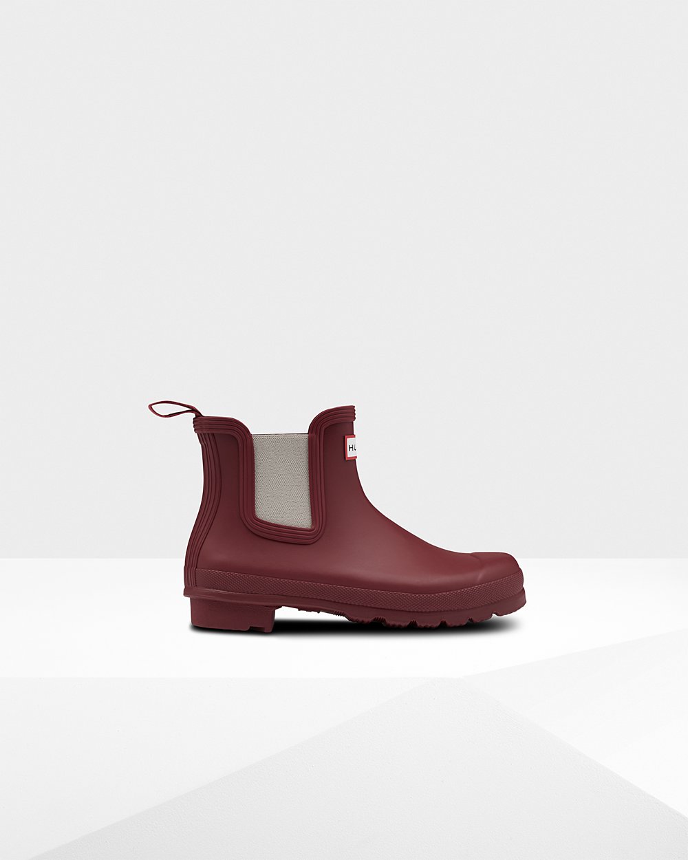 Botas Chelsea Hunter Mujer - Original - Grises Rojos/Turquesa Grises Claro - MVASOXU-85